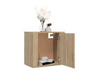 Sunmeub Oak Wall-Mounted Bedside Table 50x30x47 cm 41921YMIH