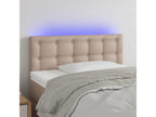 Cappuccino LED Headboard 100x5x78/88 cm Faux Leather 23843YUIY
