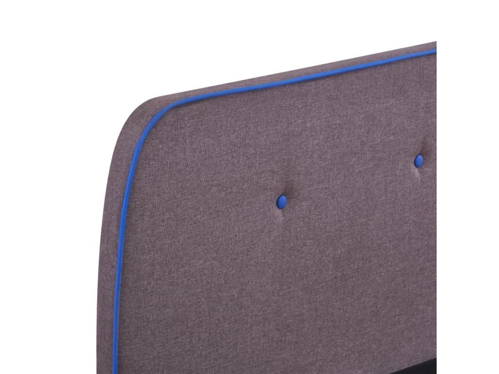 Sunmeub fabric bed frame without mattress, 160x200 cm, 20226ATQL