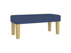 Sunmeub bed base with mattress, blue, 120x200 cm, fabric, 18451AFAE