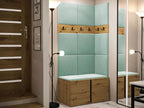 Sunmeub 264 Hallway Unit 186x84x46cm Oak Sunmeub Tapestry - Laminate 76580BNUL