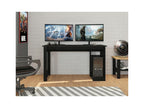Sunmeub Black Desk CPU Support L 136 H 75 D 54 cm 12136MHMY