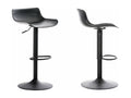 Set of 2 silver metal stools 43x44x75 cm 10 0000312 73180CSOB