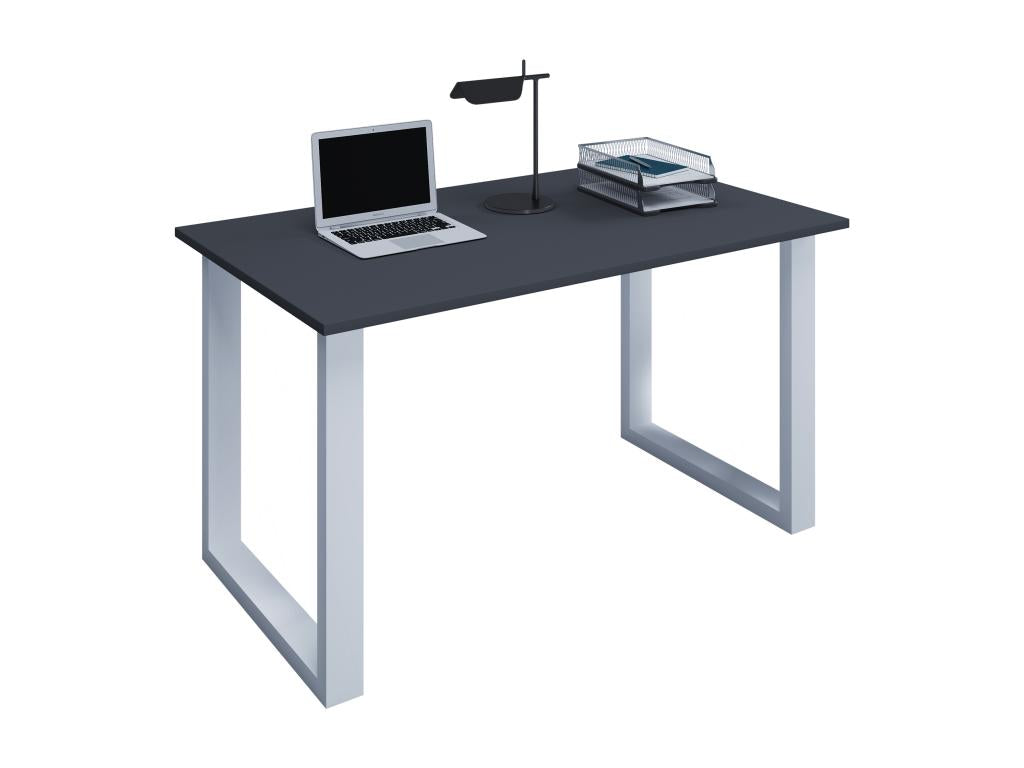 Sunmeub Wooden Desk Computer Table Work Table Office Furniture Sunmeub U Aluminum Silver Anthracite - 80 - 80 08577QVXW