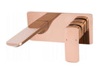 CUBIC ROSE GOLD BUILT-IN BASIN MIXER TAP 39989SLGA