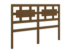 Honey Brown Headboard 145.5x4x100 cm Solid Pine Wood 54999XWEQ