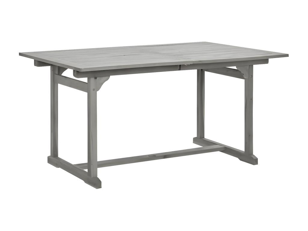 Sunmeub Premium - Garden Dining Table 150-200 x 100 x 75 cm Solid Sunmeub Wood 64527ZFRZ