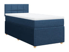 Sunmeub bed base with mattress, blue, 90x200 cm, fabric, 07611QVTW