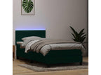 Sunmeub bed base and dark green 100x220cm velvet mattress 23147MDUA