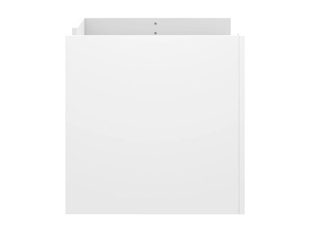 White coffee table 80x50x50 cm engineered wood 58517LGIP