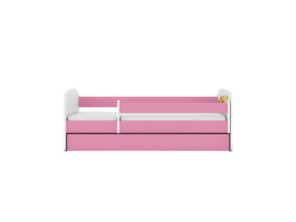 Sunmeub pink shovel bed with drawer, mattress not included, 180/80 62309CXHV