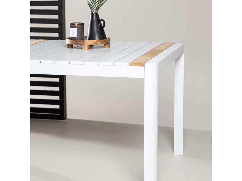 Sunmeub White Dining Table. 25081RVHA