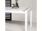 Sunmeub White Dining Table. 25081RVHA