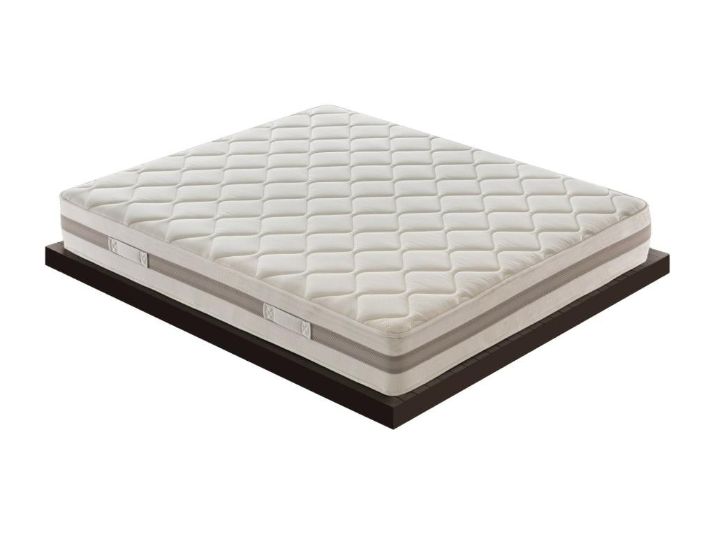 Pocket spring and memory foam mattress, 9 comfort zones, 22 cm high, 100x190 cm, 17237ERFS