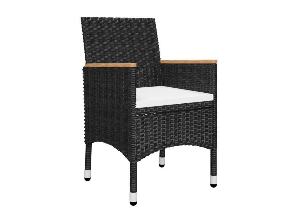 9-Piece Garden Dining Set, Black 01366KARX
