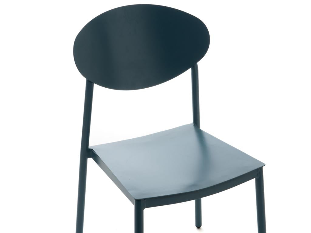 Sunmeub blue garden chairs, set of 2, 75681FMCO