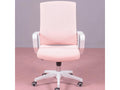 Ergonomic office chair with sunshade and armrests - Mesh - Pink 96911NCQL