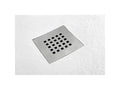 Sunmeub Extra Slim White Shower Tray 75x165 cm in Synthetic Resin and Marble Dust with Free Drain 65288OMEN