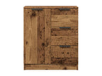 Reclaimed wood sideboard 60x30x70 cm engineered wood 18363TMSB