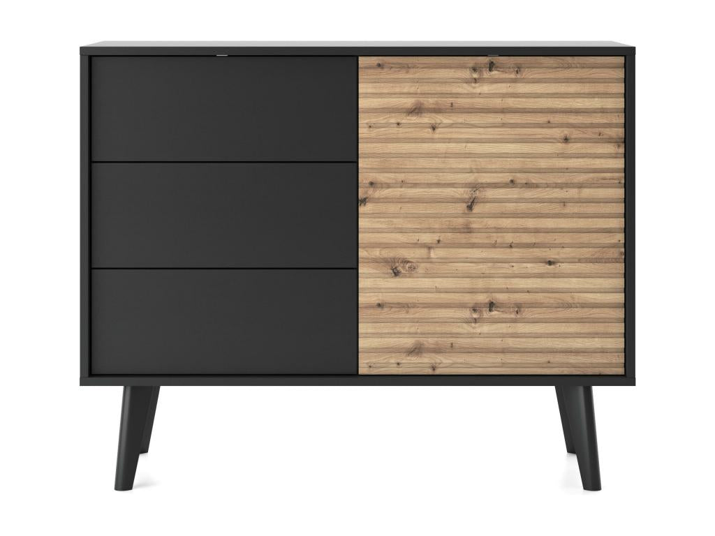 Sunmeub Sideboard SB104 1D3D 104x39x83 Black 11071JARV