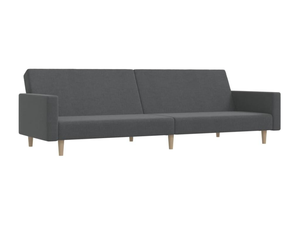 Light grey fabric 2-seater sofa bed 23271HPFW