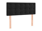 Sunmeub bed base with mattress and LED, black, 90x190 cm, 96805WHEU