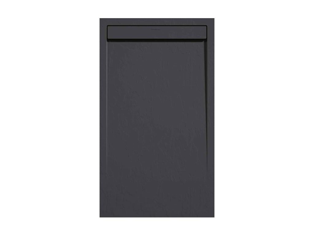 Sunmeub Anthracite Slate Finish Shower Tray with Colored Drain - 210x90 cm 22408DROQ
