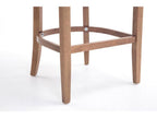 Bar stool - Fabric / Wood - Black - Sunmeub 61545AWDO