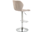 Bar stools - Fabric / Metal - Cream - Sunmeub 31925SNLN