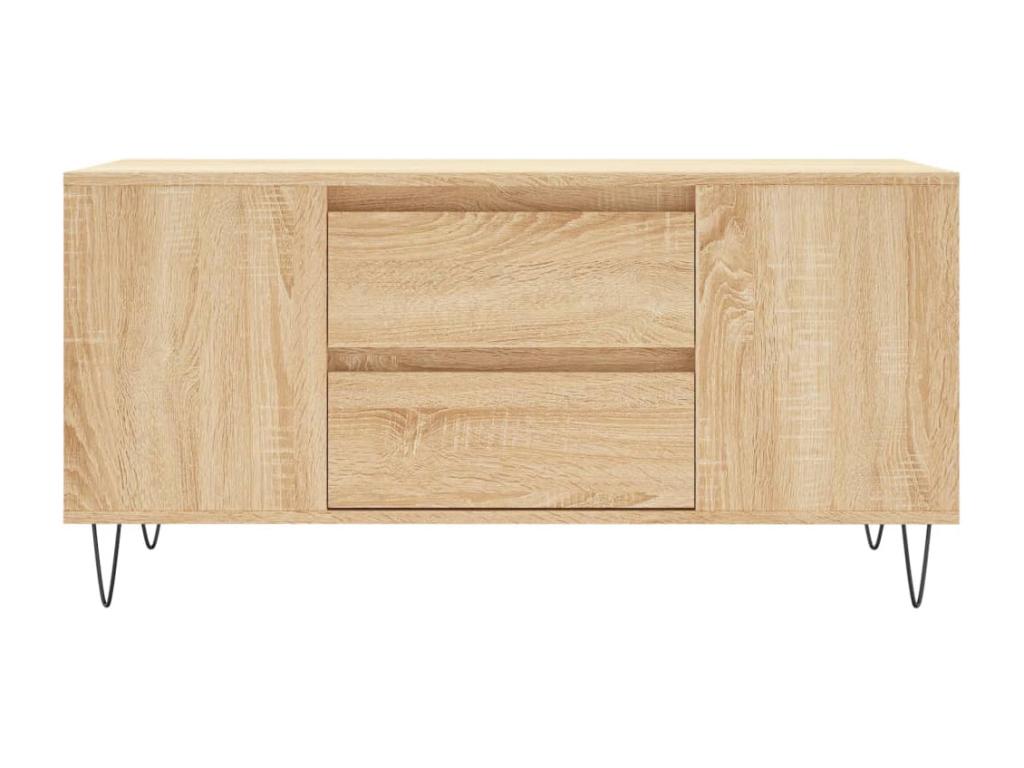 Sunmeub oak coffee table, 102x44.5x50 cm, engineered wood, 93466FPJK