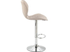 Bar stools - Fabric / Metal - Cream - Sunmeub 31925SNLN