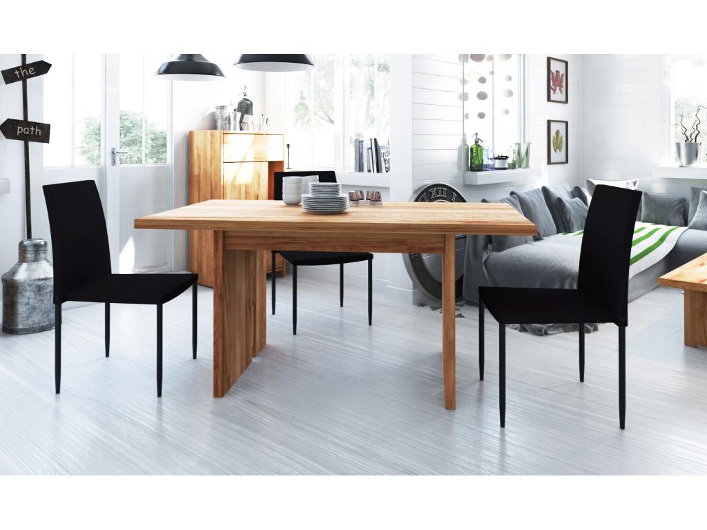Sunmeub - Dining table 100x190 in natural oiled beech heartwood 59553MMYO