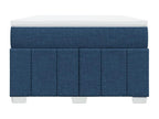 Sunmeub bed base with blue mattress 120x190 cm fabric 82113PXLS