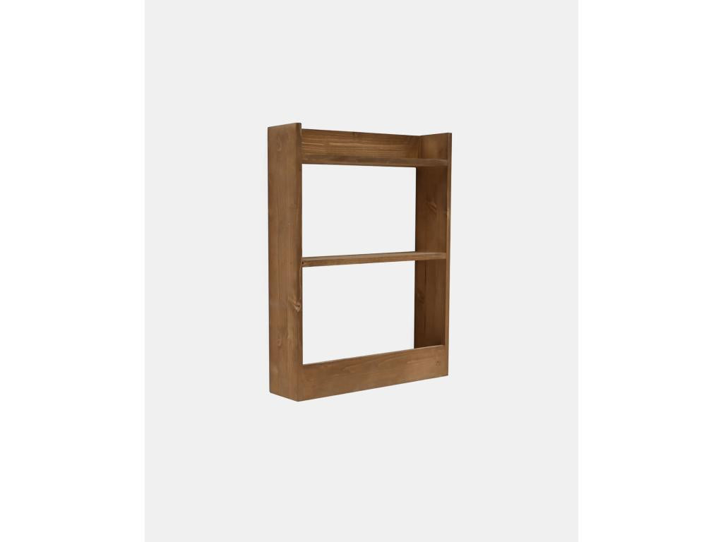 Aged pine wood shelf 45x60cm - Sunmeub 21492GAXL
