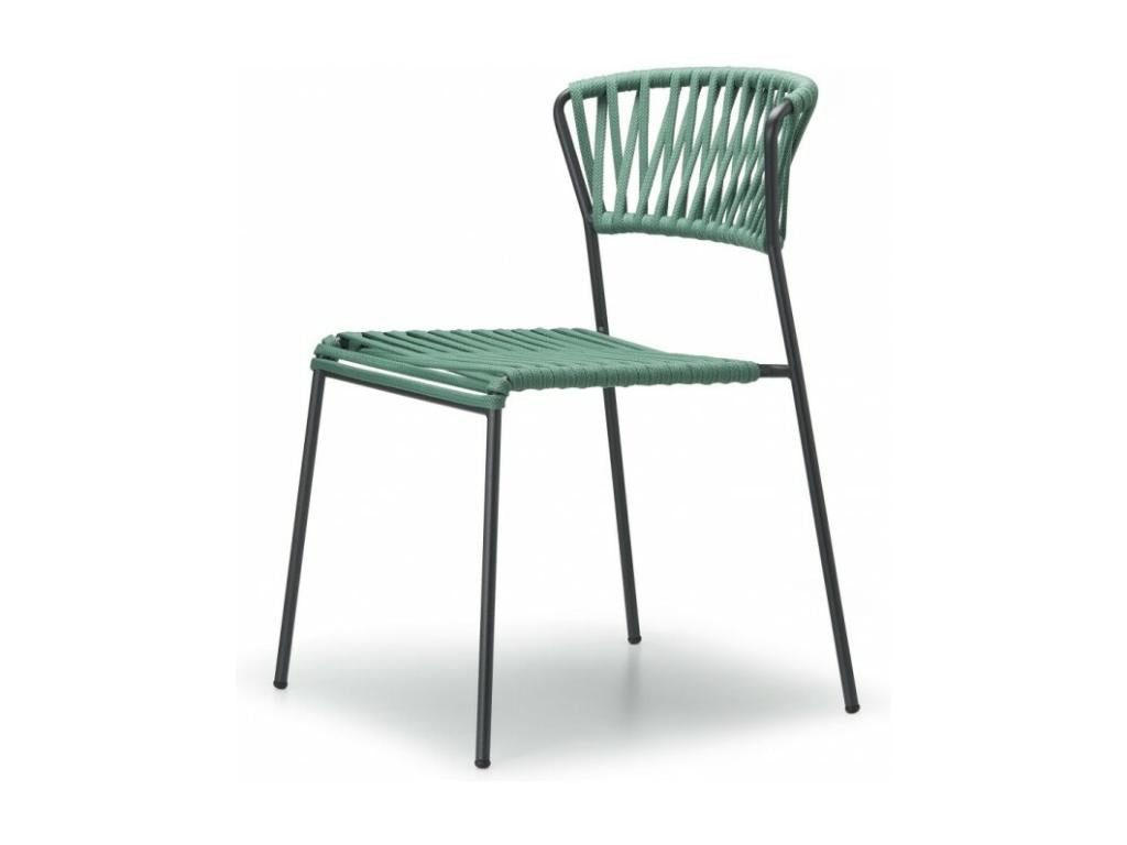 Set of two Sunmeub indoor/outdoor chairs with anthracite frame 49038YMWX