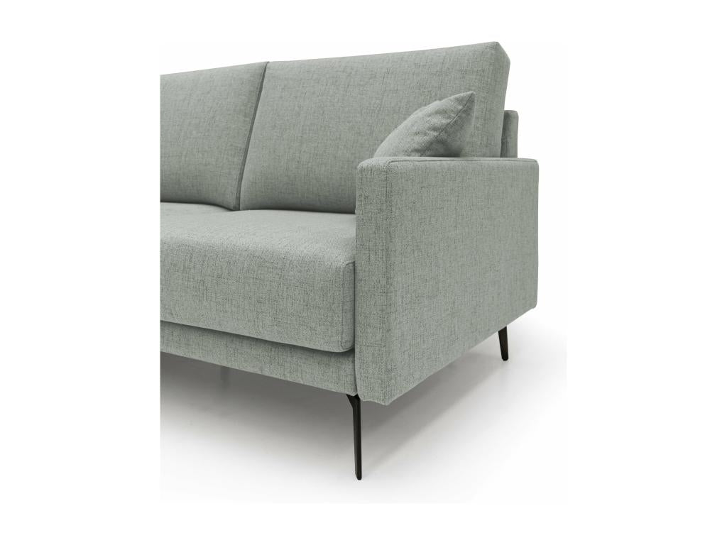 Sunmeub Modern Sofa in Soft Waterproof Fabric T03 140 cm Light Grey 69486MZRJ