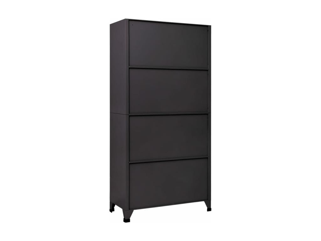 Anthracite Locker Cabinet 90x40x180 Steel 2 91663YUXX