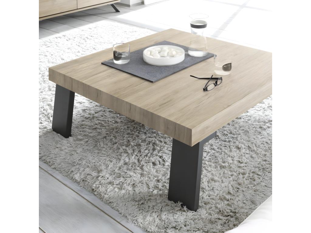Sunmeub coffee table with metal legs - H40 cm 56753UQBS