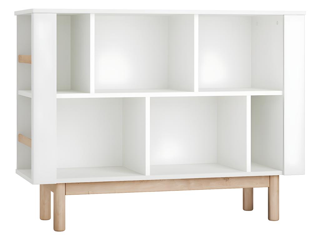Sunmeub White Bookshelf 71719ALGZ