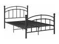 Black Metal Bed Frame 120x200 cm 40083VDYM