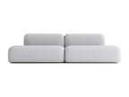 Modular Max 4-seater sofa in light grey fabric 51416MAWQ
