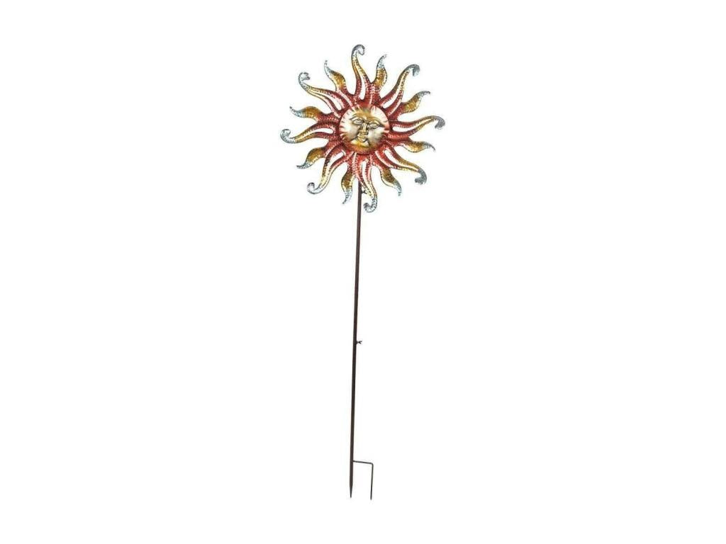 Decorative metal sunburst 54x12x160h 46949ZXVX