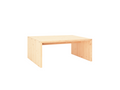 Natural fir wood coffee table 109.4x59x74cm - Sunmeub 15720SCEB