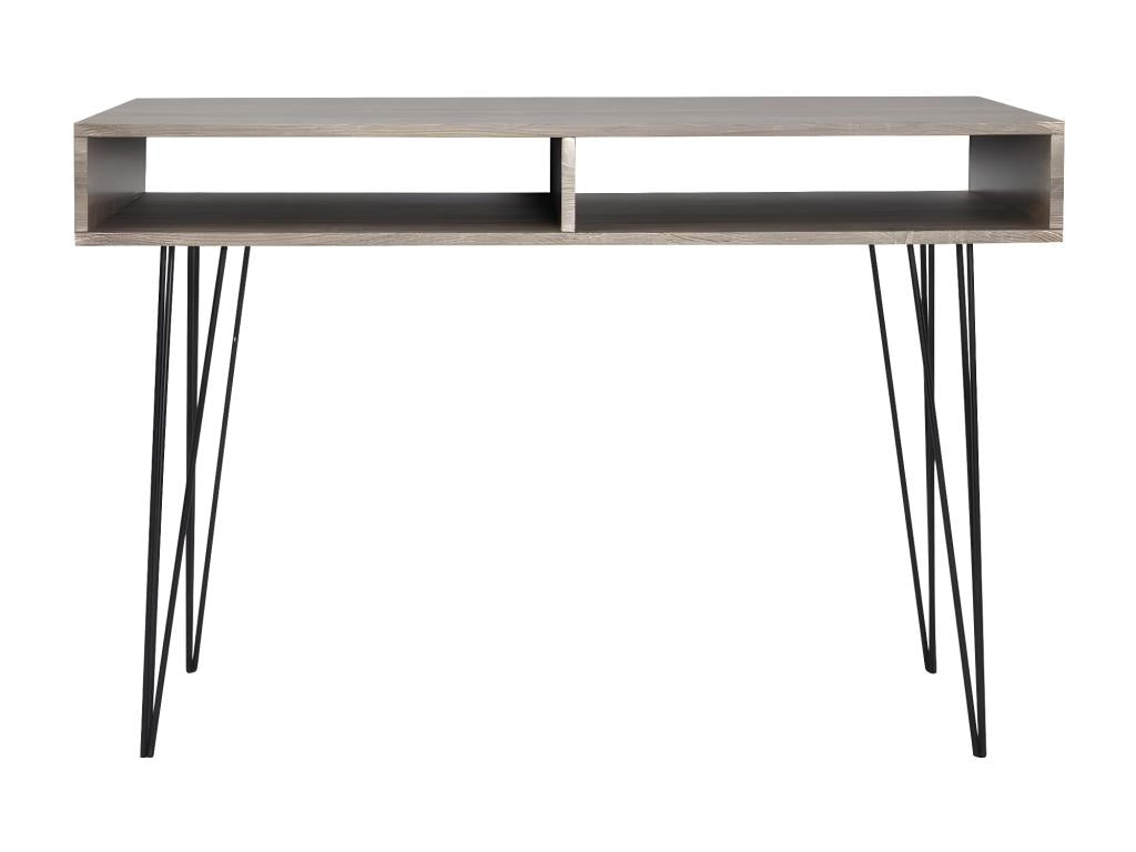 Desk with 2 compartments, Grey 23032XRUM