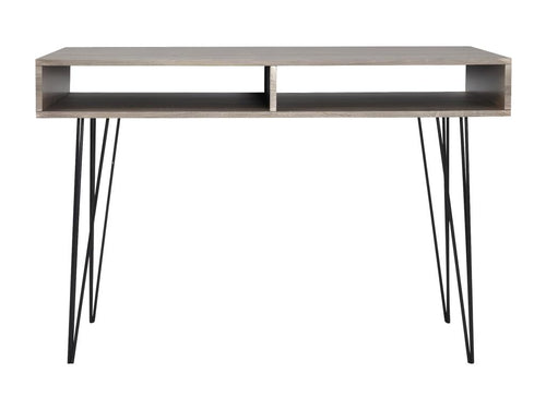 Desk with 2 compartments, Grey 23032XRUM