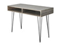 Desk with 2 compartments, Grey 23032XRUM