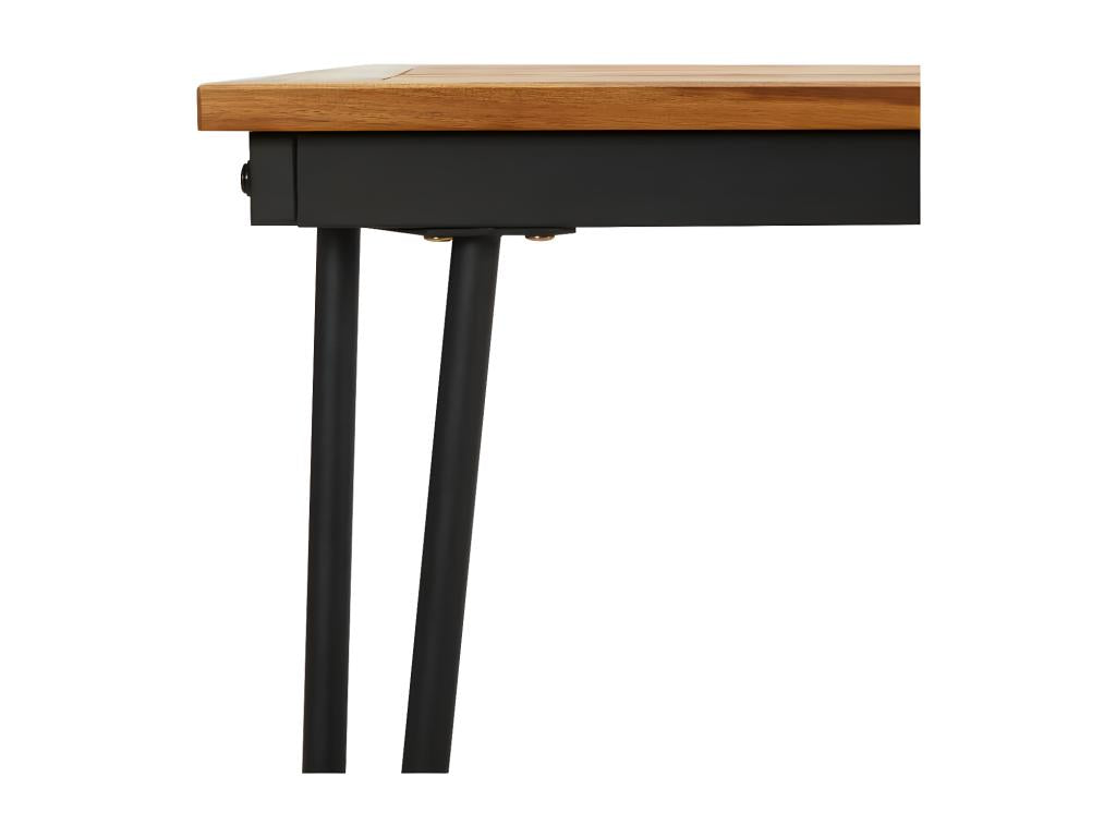 Garden table with hairpin legs 180x90x75 Sunmeub 54592HGUC