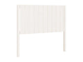 White Headboard 105.5x4x100 cm Solid Pine Wood 75699COAQ