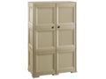 Versatile storage chest with 6 compartments and 6 doors, Homeboisstore, 279x43x125, 81564LEWW