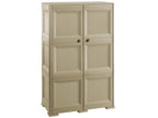 Versatile storage chest with 6 compartments and 6 doors, Homeboisstore, 279x43x125, 81564LEWW
